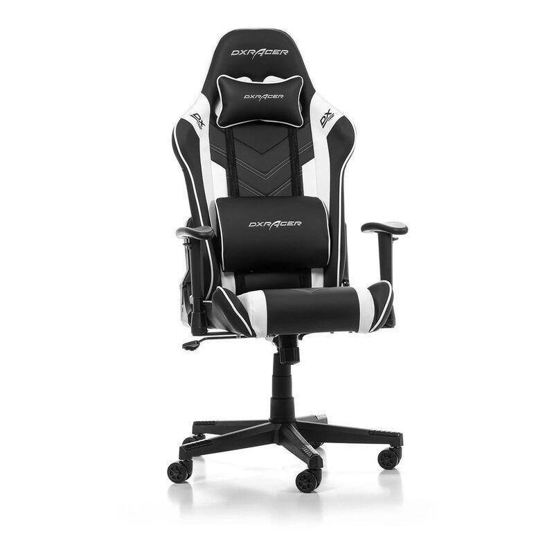 DXRacer P132 Prince Series Gaming Chair - Black/White, , large image number 2