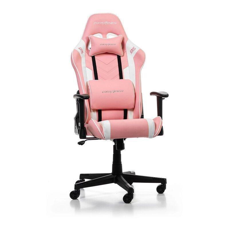 DXRacer P132 Prince Series Gaming Chair - Pink/White, , large image number 2