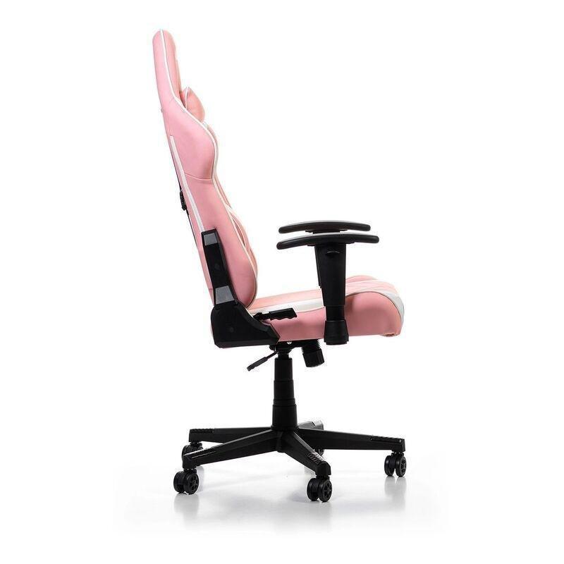 DXRacer P132 Prince Series Gaming Chair - Pink/White, , large image number 3