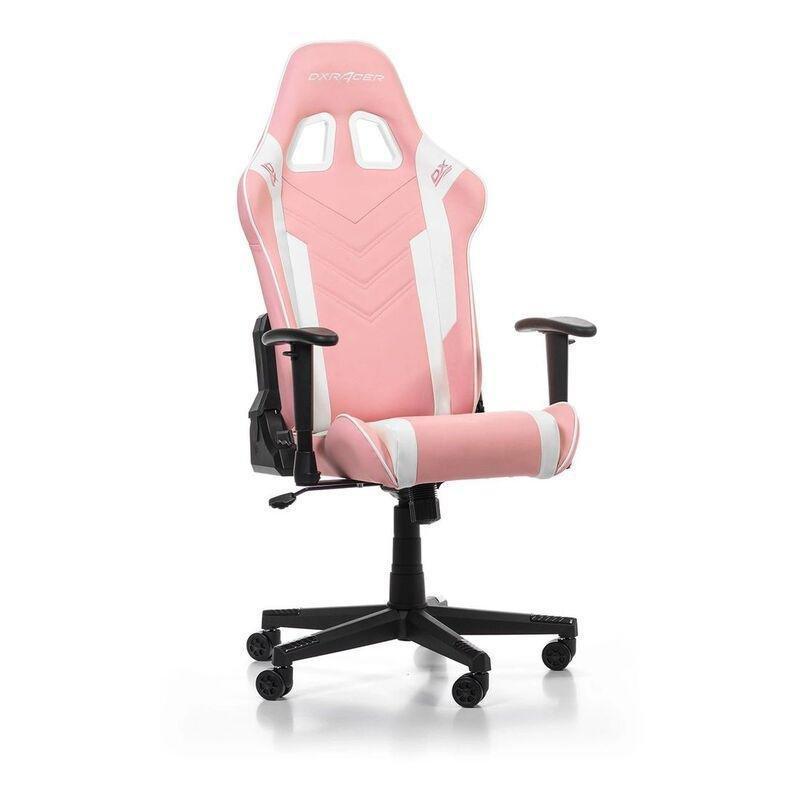 DXRacer P132 Prince Series Gaming Chair - Pink/White, , large image number 7