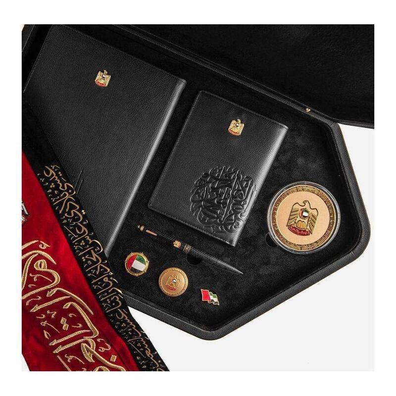Rovatti UAE National Day 2022 Black Leather Gift Box, , large image number 0