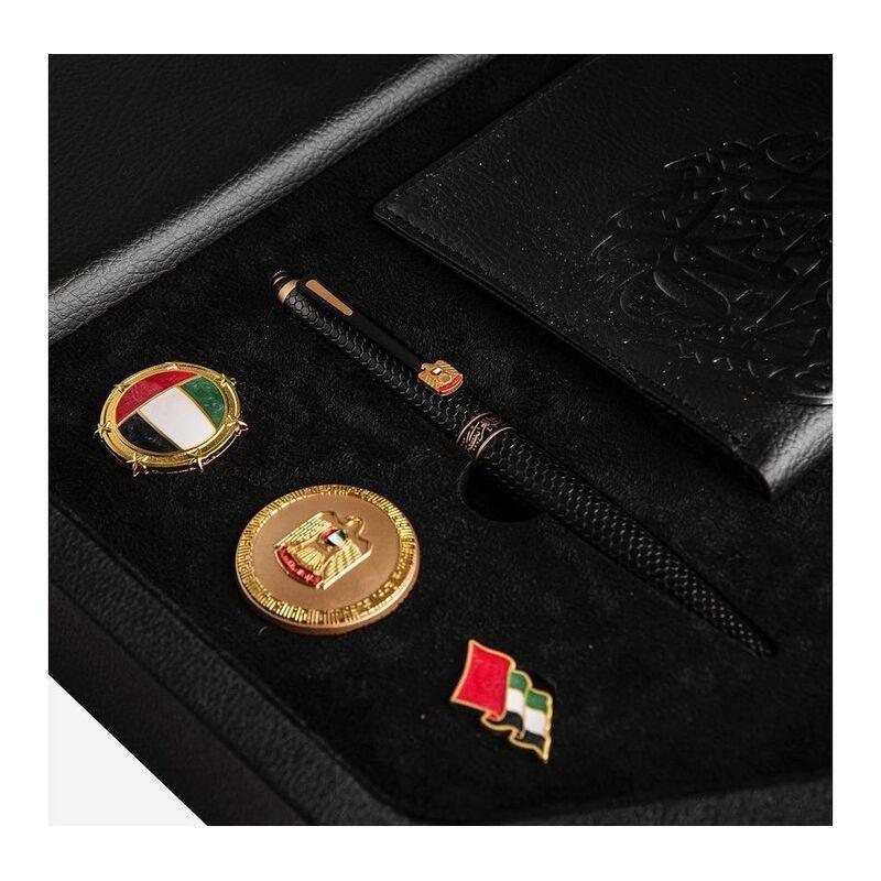 Rovatti UAE National Day 2022 Black Leather Gift Box, , large image number 1