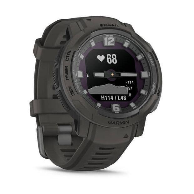 Garmin Instinct Crossover Solar Smartwatch - Graphite, , large image number 2
