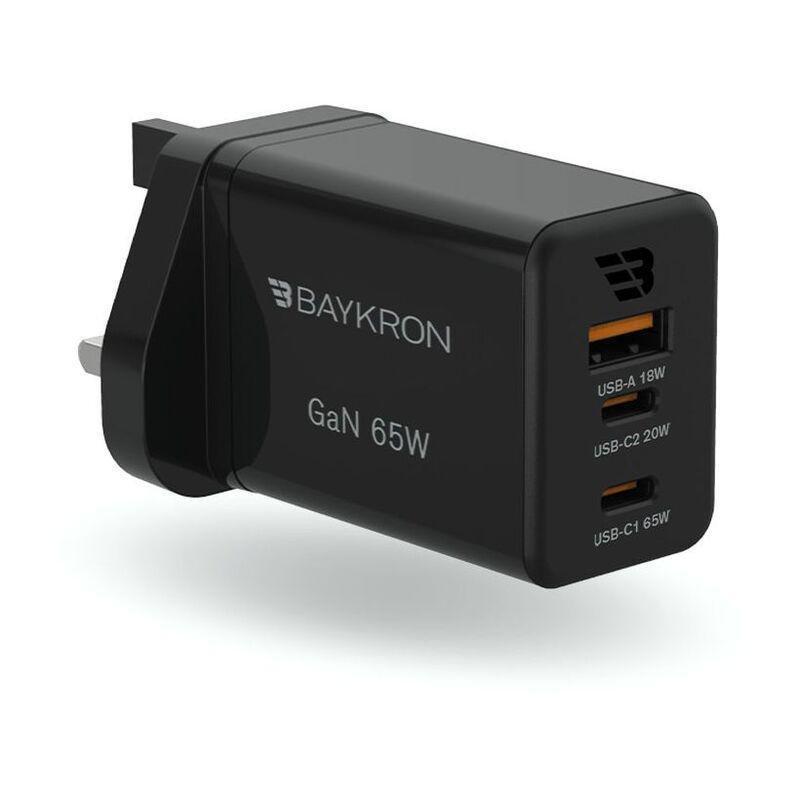 Baykron Wall Charger GaN 65W (UK Plug), , large image number 0