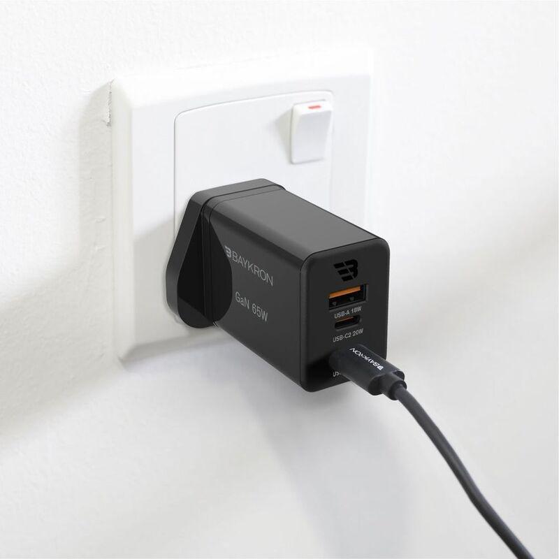 Baykron Wall Charger GaN 65W (UK Plug), , large image number 4