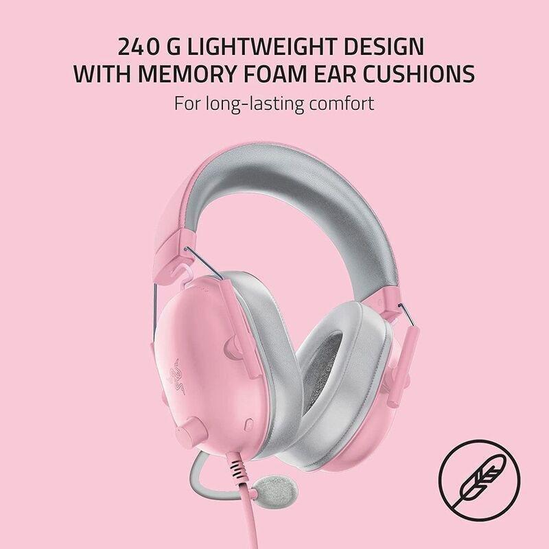 Razer BlackShark V2 X Multi-platform Wired Esports Gaming headset - Quartz, , large image number 3