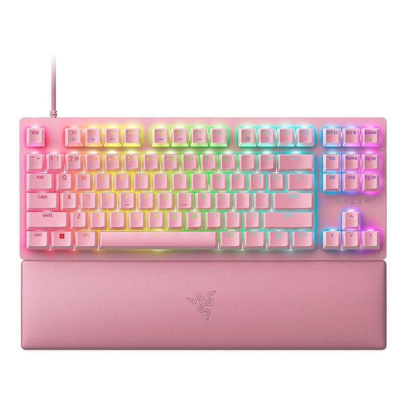Razer Huntsman V2 TKL Optical Gaming Keyboard - Linear Optical Switch Red - Quartz (US English), , large image number 0