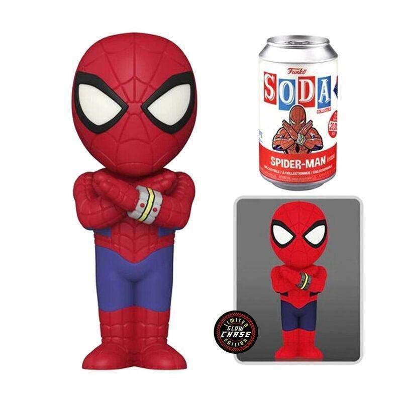 Funko Pop! Vinyl Soda Marvel Spiderman Glows In The Dark 4.25-Inch Vinyl Soda Figure (With Chase*), , large image number 0