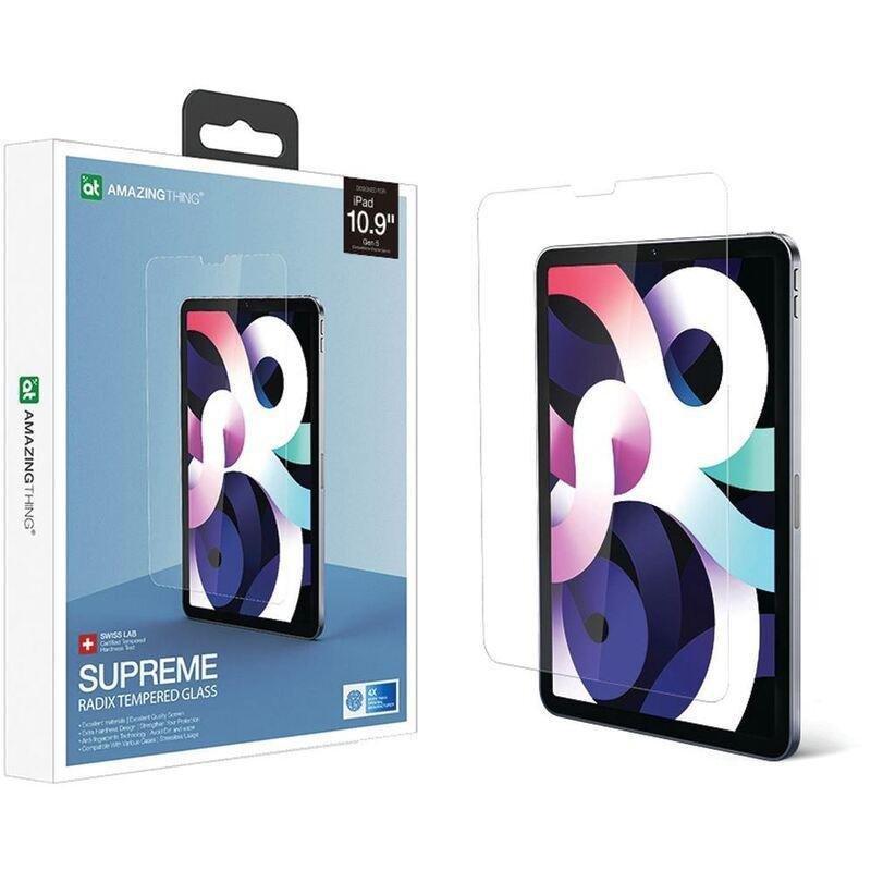 AmazingThing 2.5D Full Cover Radix Clear Glass Screen Protector for iPad 10.9-Inch, , medium