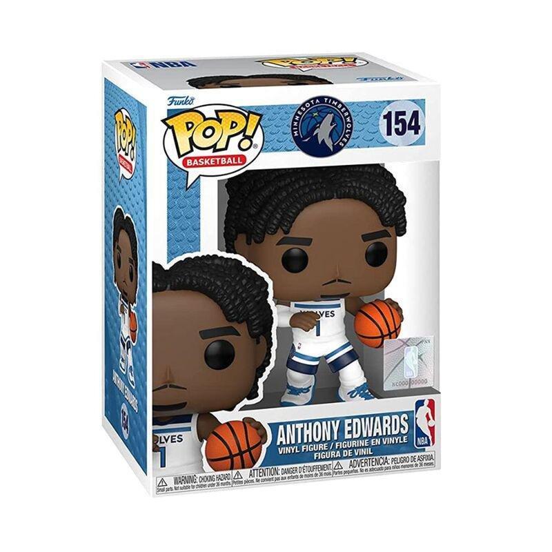 Funko Pop! NBA Timberwolves Anthony Edwards 3.75-Inch Vinyl Figure, , large image number 1