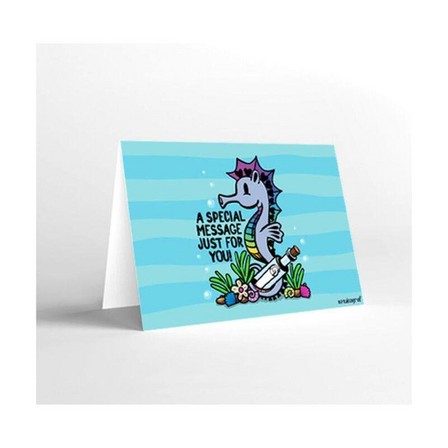MUKAGRAF DESIGN STUDIO - Mukagraf Mini A Special Message Just For You Greeting Card(11X8Cm)