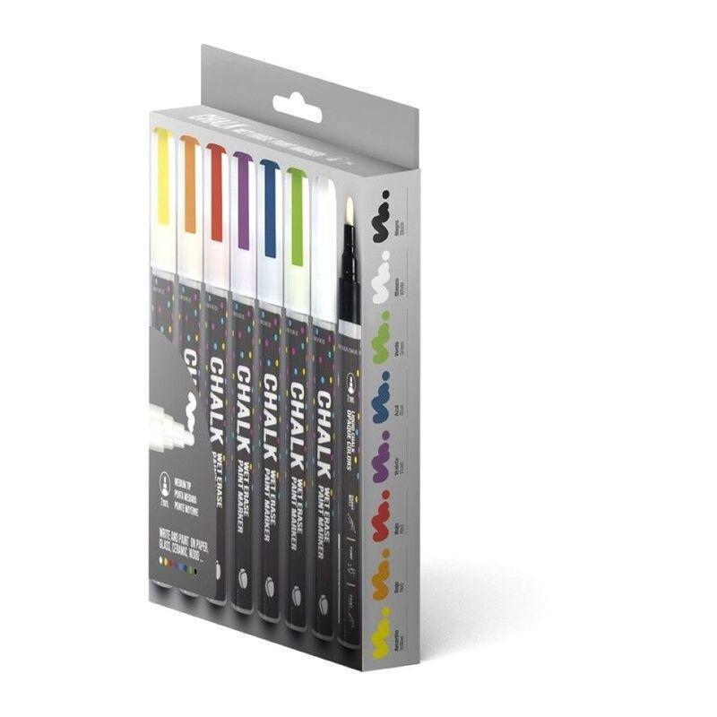 Montana Colors MTN Pack Marker Erasable 2mm 8 Units, , large image number 0
