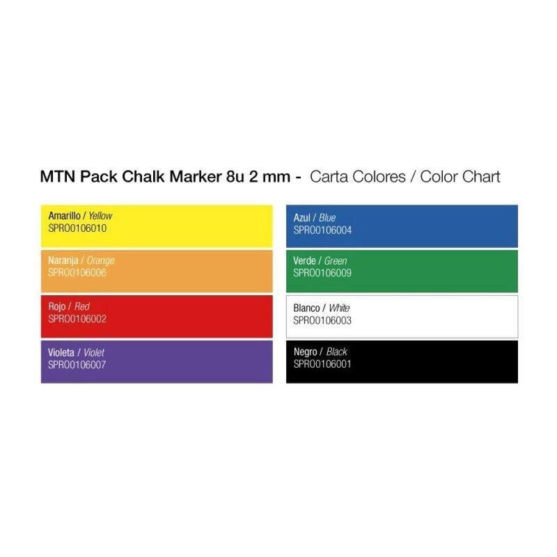 Montana Colors MTN Pack Marker Erasable 2mm 8 Units, , large image number 2