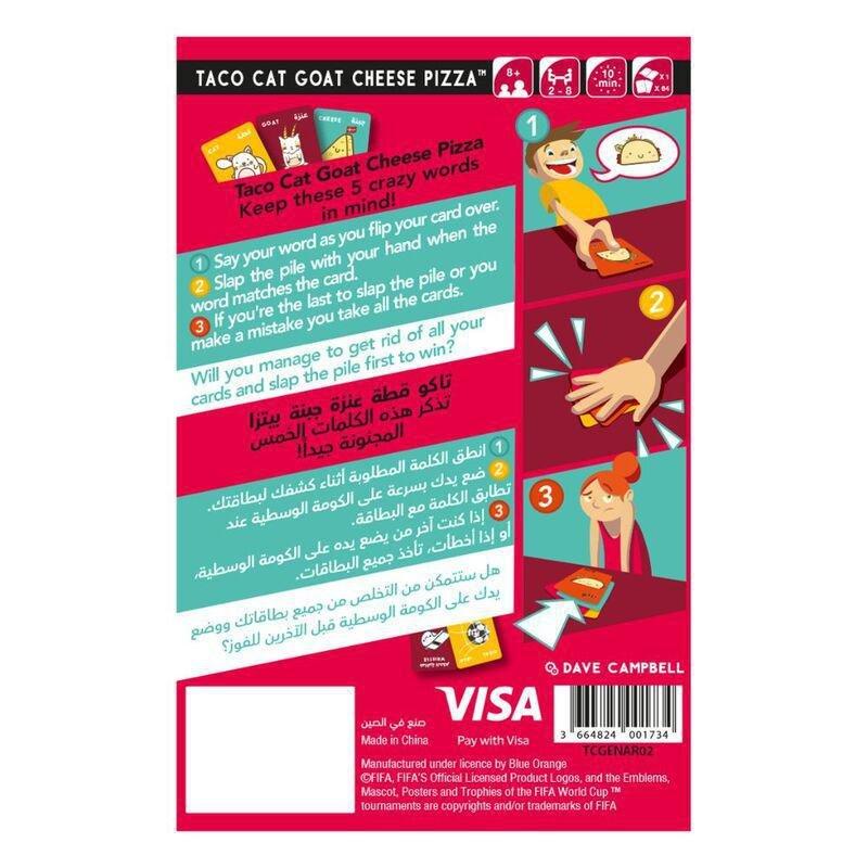 Blue Orange Games Taco Cat Goat Cheese Pizza Fifa Worldcup Qatar 2022 Edition, , large image number 5