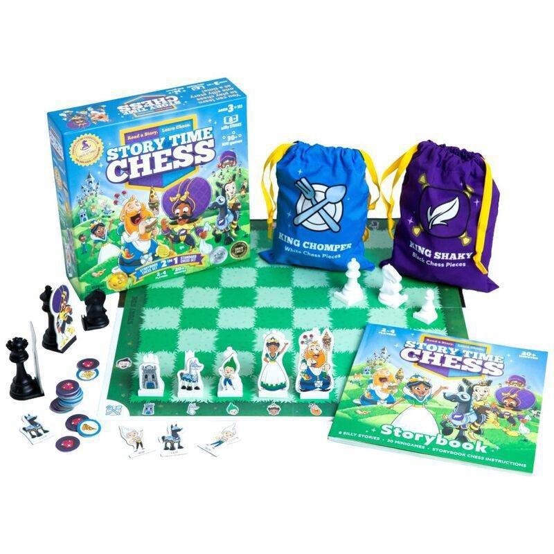 Story Time Chess 2 In 1 Storybook And Standard Chess Set, , large image number 0
