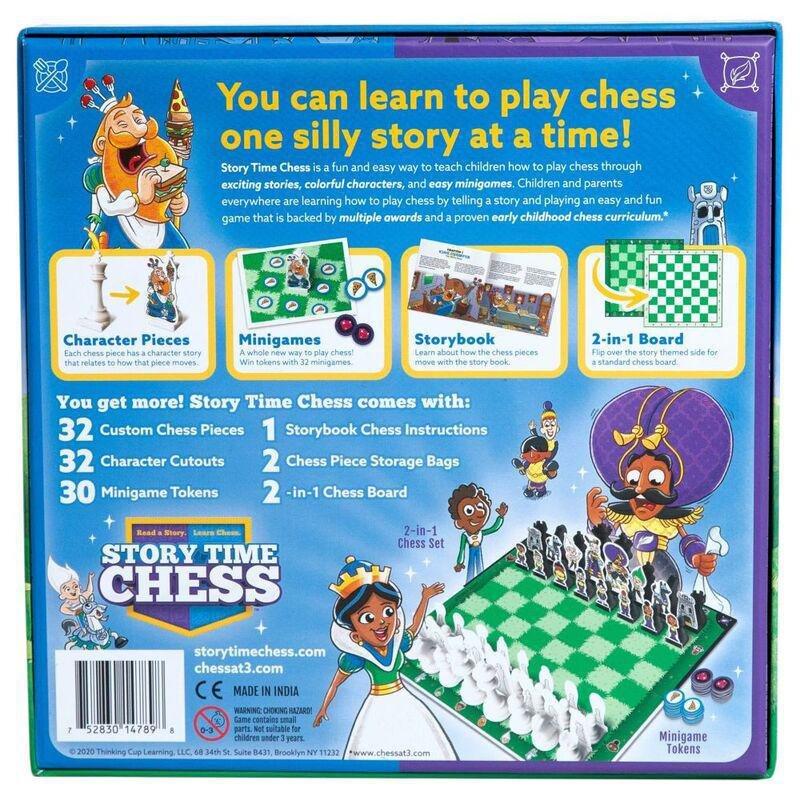 Story Time Chess 2 In 1 Storybook And Standard Chess Set, , large image number 2