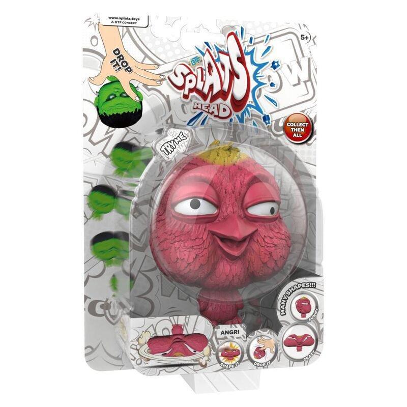 Splats Head Series 1 Angri Figure 11cm, , large image number 1