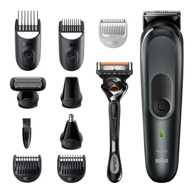 Braun all-in-one trimmer MGK7331 10-in-1 trimmer With 8 attachments and Gillette ProGlide razor, , large image number 0