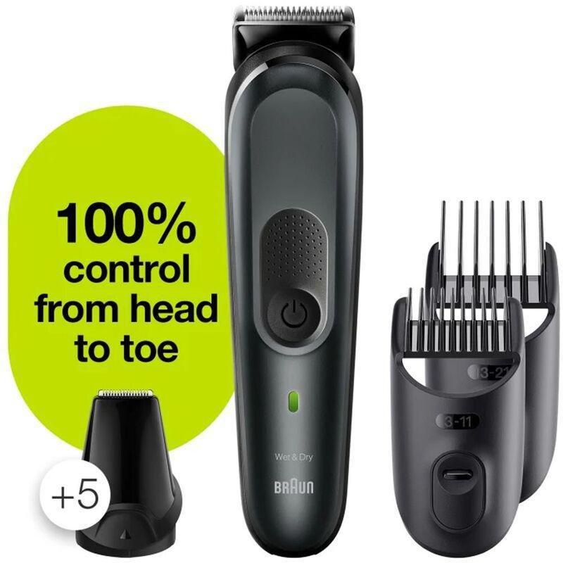 Braun all-in-one trimmer MGK7331 10-in-1 trimmer With 8 attachments and Gillette ProGlide razor, , large image number 1