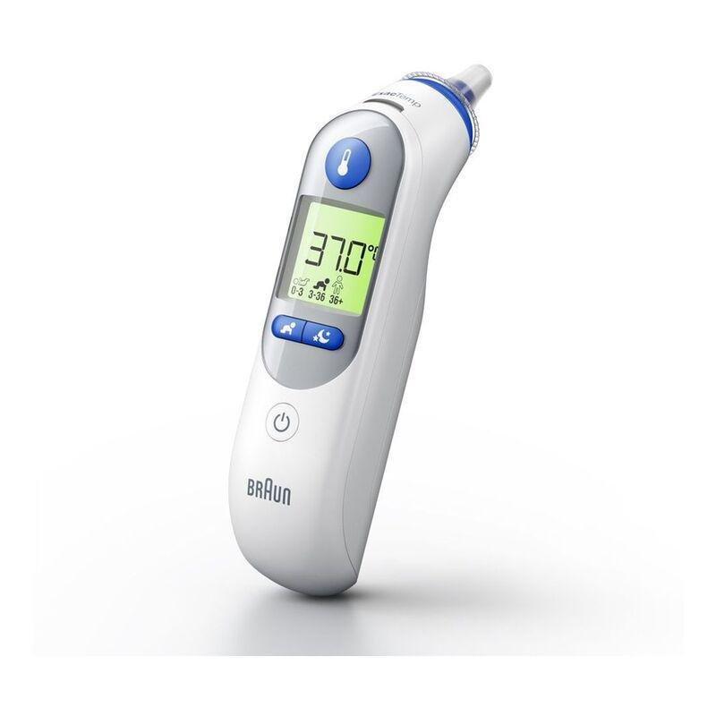 Braun IRT 6525 ThermoScan 7+ with Age Precision and Night mode - White, , large image number 0