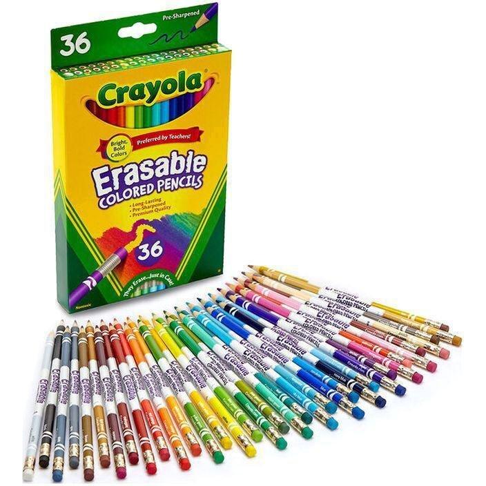 Crayola Erasable Coloured Pencils (36 Pack), , large image number 0