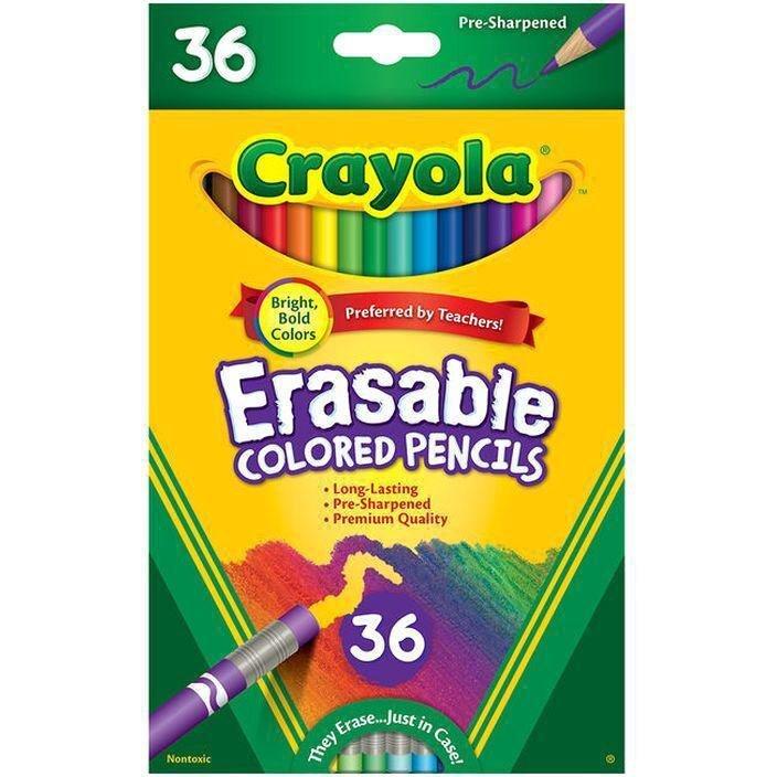 Crayola Erasable Coloured Pencils (36 Pack), , large image number 2