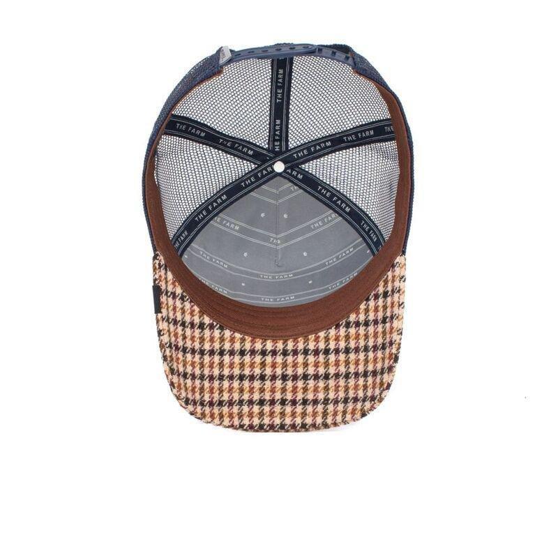 Goorin Bros Big Bad Woof Plaid Unisex Trucker Cap - Cream, , large image number 2