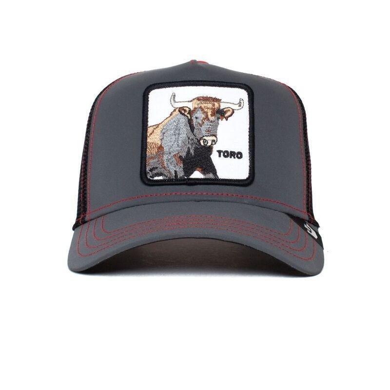 Goorin Bros Bull Nights Reflective Unisex Trucker Cap - Black, , medium