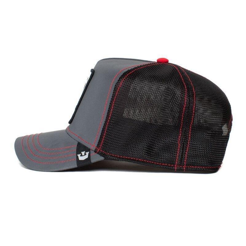 Goorin Bros Bull Nights Reflective Unisex Trucker Cap - Black, , large image number 3