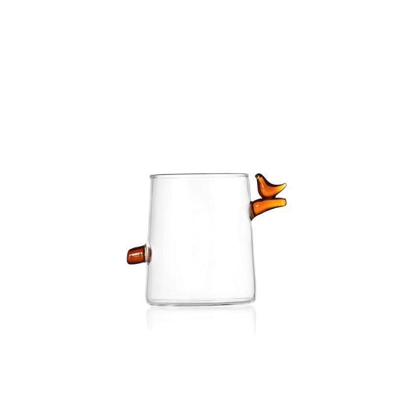 Ichendorf Clear Borosilicate Water Glass 320ml - Amber Bird, , large image number 0