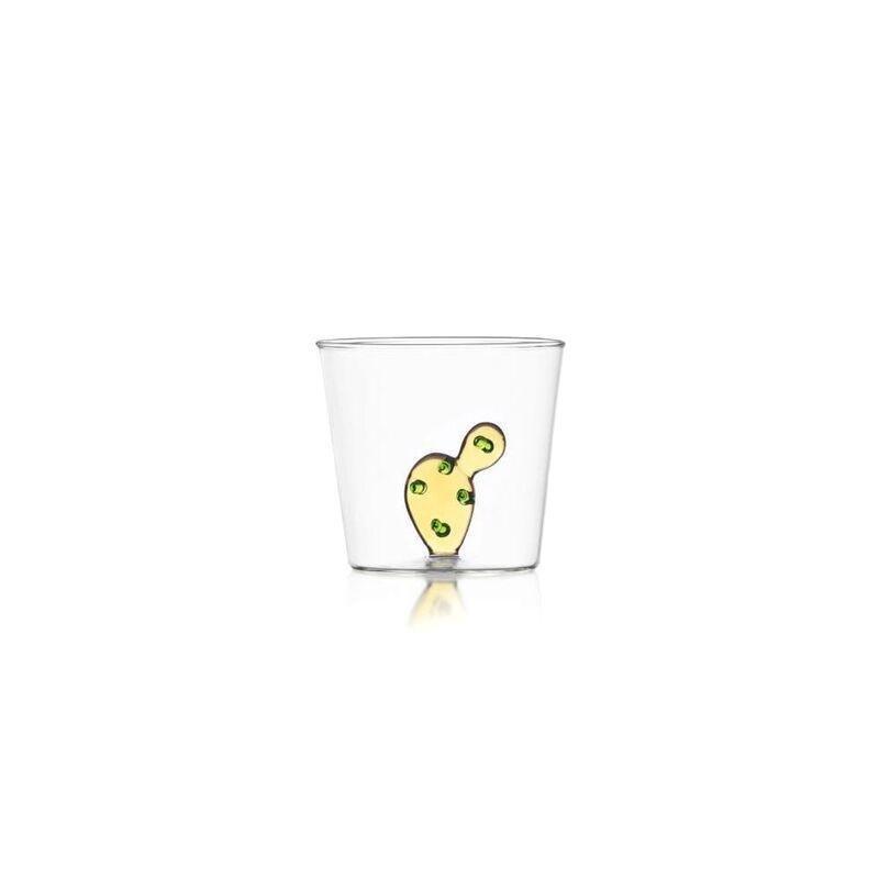 Ichendorf Clear Borosilicate Tumbler Cactus 350ml - Amber, , medium