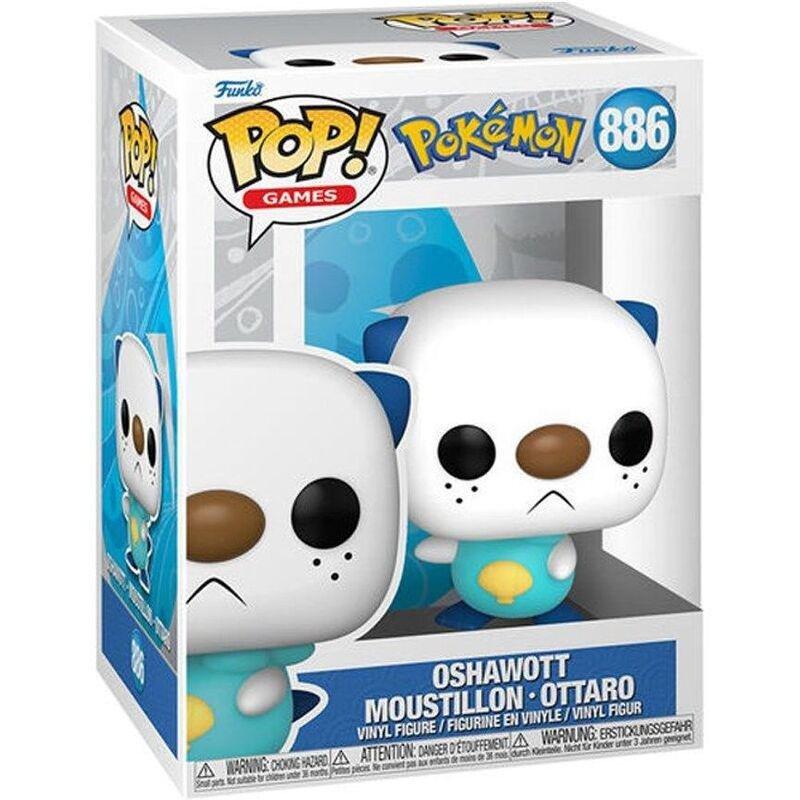 Funko Pop! Games Pokemon Oshawott Vinyl Figure, , large image number 1