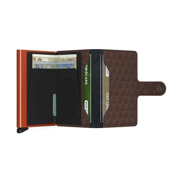 Secrid Miniwallet - Optical Leather - Brown/Orange, , large image number 2