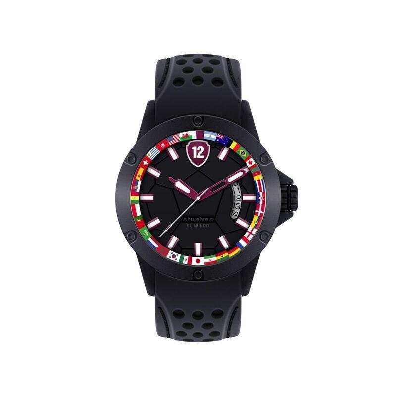 TWELVE - Twelve WINT1L World Cup International Themed Unisex Wristwatch - Large - 44mm