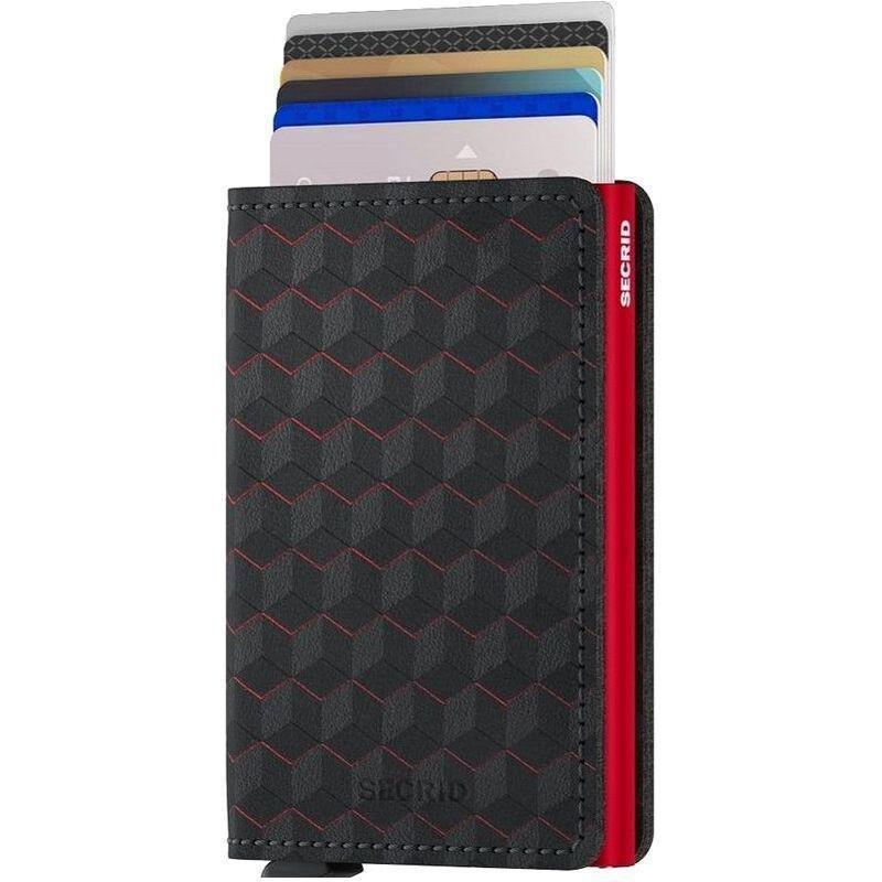 Secrid Slimwallet Optical Sop - Black / Red, , large image number 1