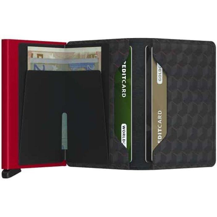 Secrid Slimwallet Optical Sop - Black / Red, , large image number 3