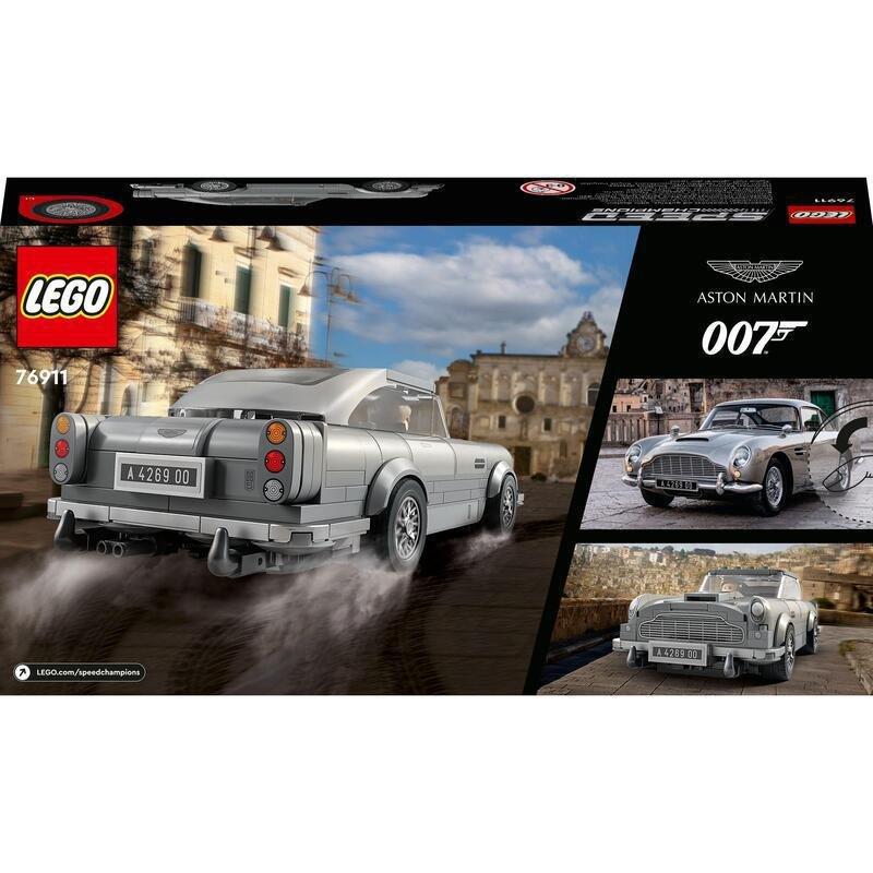 LEGO Speed Champions 007 Aston Martin DB5 Building Kit 76911 (298 Pieces), , large image number 6