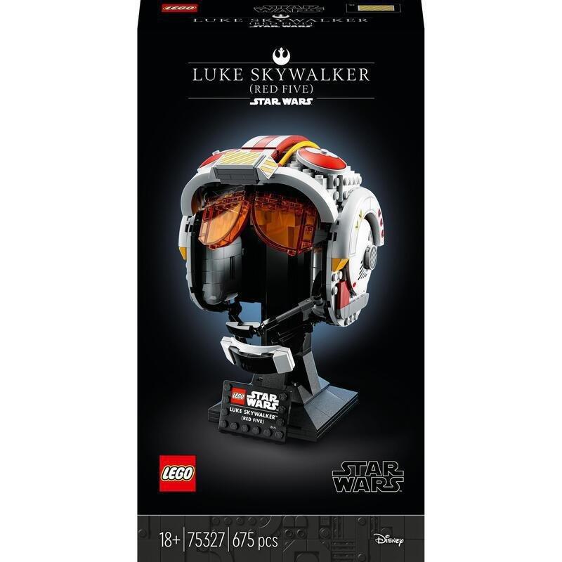 LEGO Star Wars Luke Skywalker (Red Five) Helmet Building Kit 75327 (675 Pieces), , large image number 4