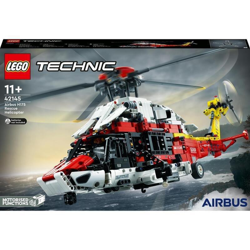 LEGO Technic Airbus H175 Rescue Helicopter Model Building Kit 42145 (2,001 Pieces), , large image number 5