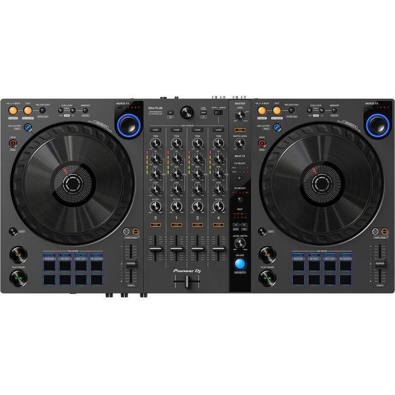 Pioneer DJ DDJ-FLX6-GT 4-Channel DJ Controller for Multiple Applications - Black, , large image number 1