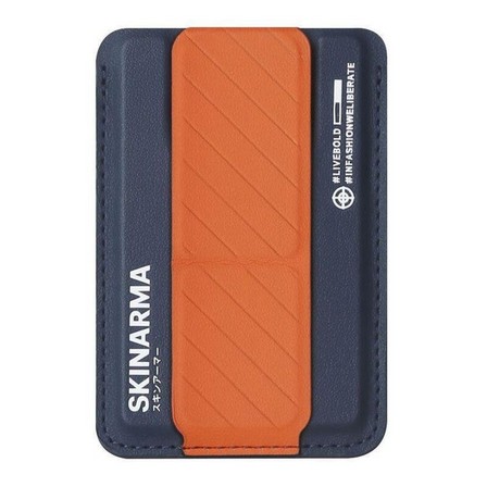 SKINARMA - SkinArma Kado Mag-Charge Card Holder With Grip Stand - Navy