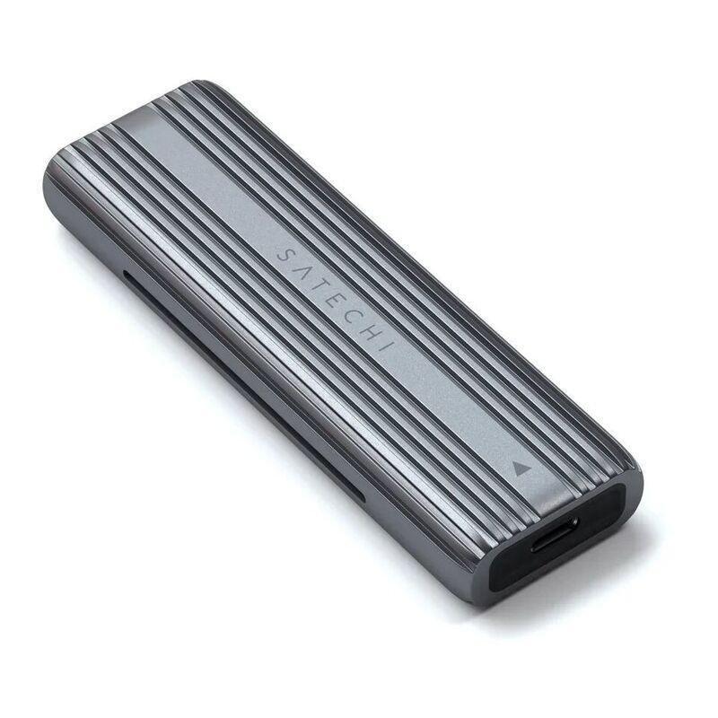 Satechi USB-C NVMe And Sata SSD Enclosure - Grey, , large image number 0