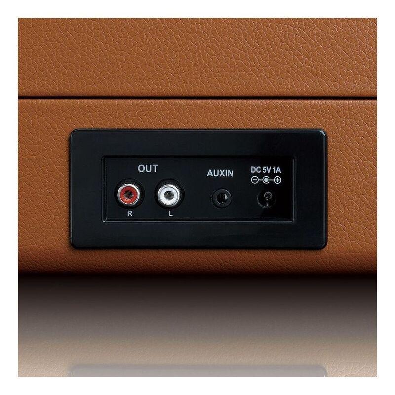 Lenco Classic TT-10BN UK Suitcase Turntable With Built-in Speakers - Brown, , large image number 2
