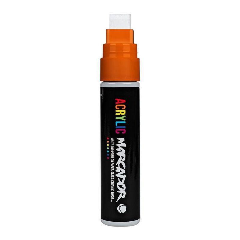 Montana Colors MTN Marcador Acrylic Paint Marker - Orange Fluor 15mm, , large image number 0