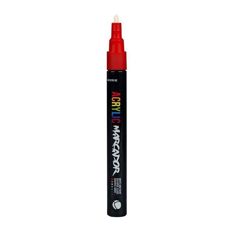 Montana Colors MTN Marcador Acrylic Paint Marker - Red 1mm, , large image number 0
