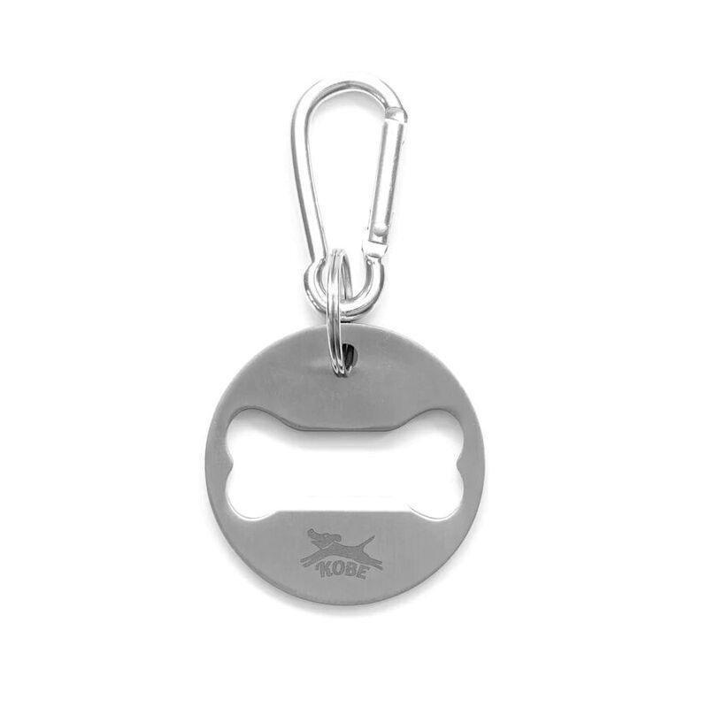 Kikkerland Kobe Dog Collar Bottle Opener, , large image number 0