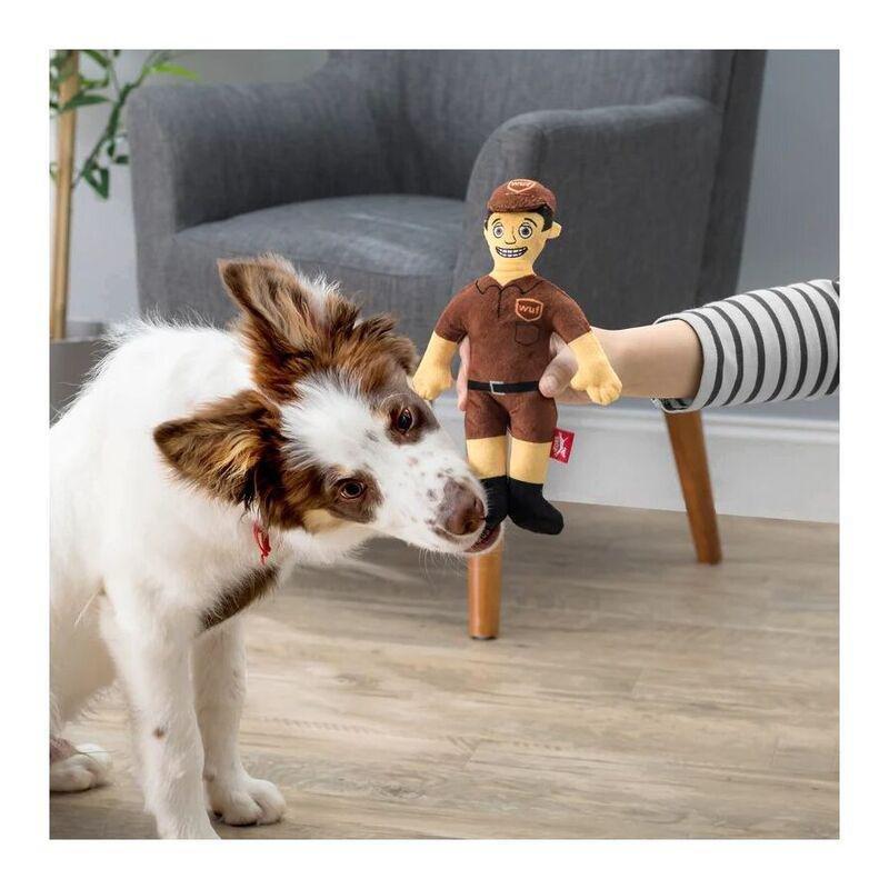 Kikkerland Kobe Wuf Squeeky Plush Toy, , large image number 1