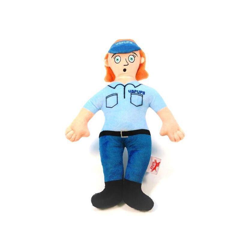 Kikkerland Kobe USPups Squeeky Plush Toy, , large image number 0