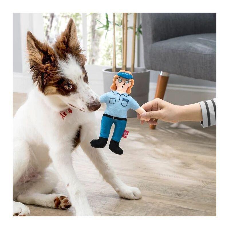 Kikkerland Kobe USPups Squeeky Plush Toy, , large image number 1