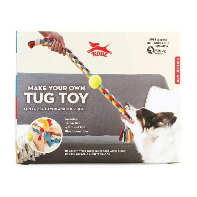Kikkerland Kobe Make Your Own Tug Toy, , large image number 1